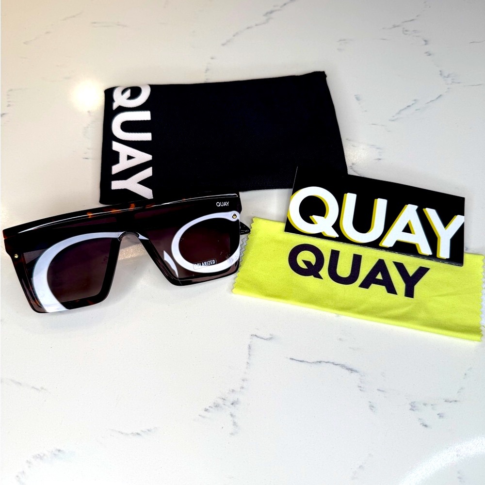 Quay Australia Brown Tortoise Sunglasses